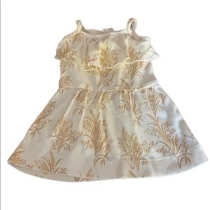 Kate Quinn wheat grass little dress size 0 to 3 months